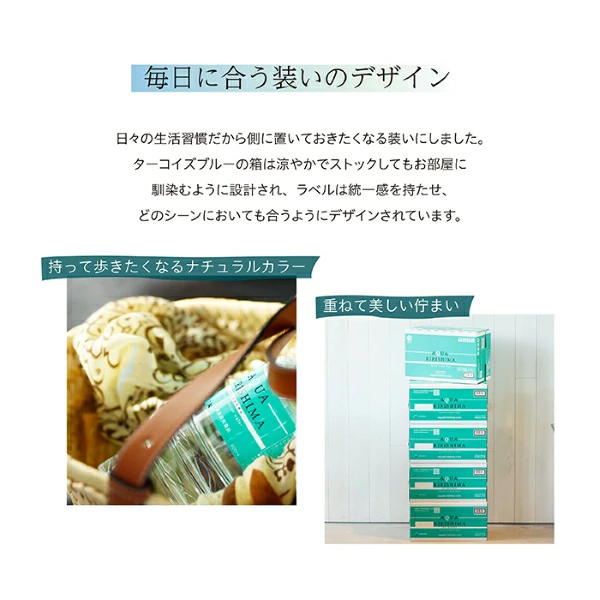 AQUA KIRISHIMA アクアキリシマ 600ml×24本（シリカ水 シリカ 霧島天然水 ナチュラル ミネラルウォーター 中硬水）