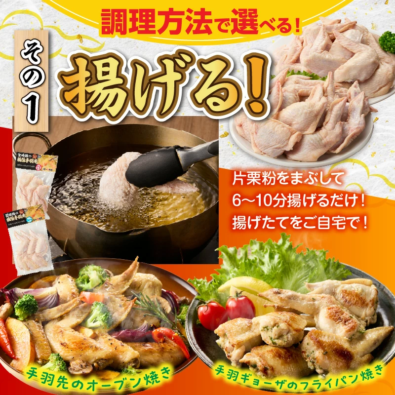 【選べる種類】【手羽先サミット殿堂入り!】 極旨塩生手羽先・手羽ギョーザor手羽先唐揚げ・手羽ギョーザ（調理済み）セット 計24本