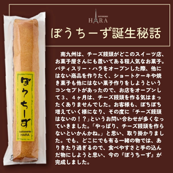 ぼうちーず詰合せ 15本（菓子 焼き菓子 ケーキ スイーツ 個包装 小分け 人気 チーズ 地域限定 お土産 宮崎 小林市）