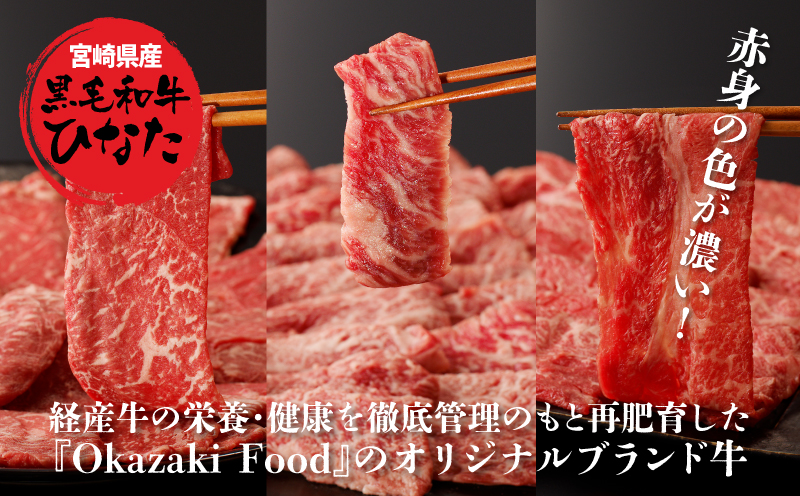 3回定期便 宮崎県産 ブランド牛「黒毛和牛ひなた」 K34_T001_1