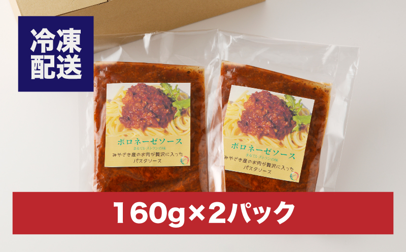 イタリアンシェフが作るボロネーゼソース2袋（160g×2袋） K31_0001			