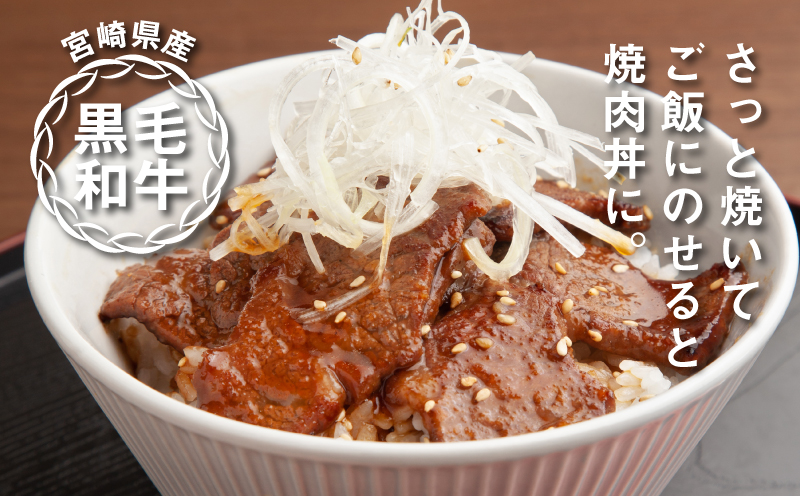 宮崎県産黒毛和牛 赤身焼肉用800gと焼肉のたれセット K16_0008_1