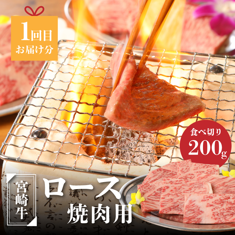 宮崎牛食べ比べセット３回定期便（3回コース・満足) K01_T01