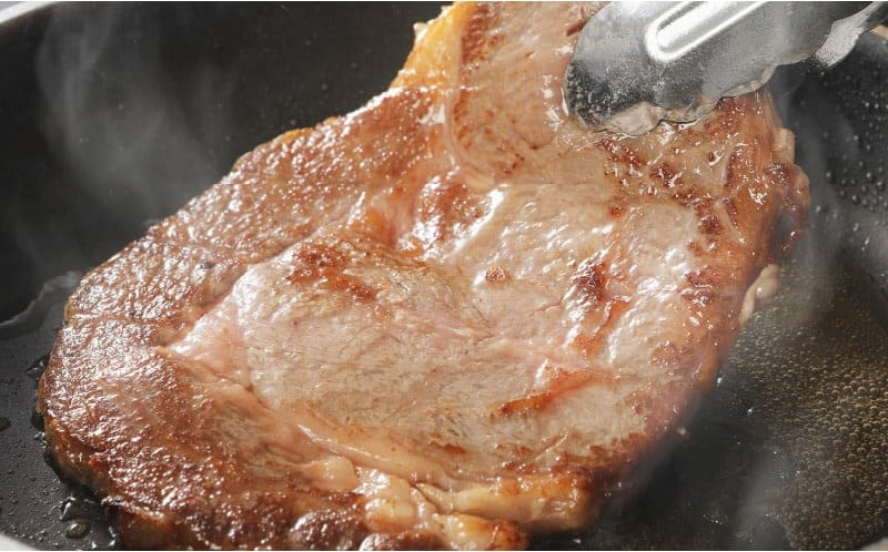 宮崎牛 ロースステーキ500g   K18_0010_6