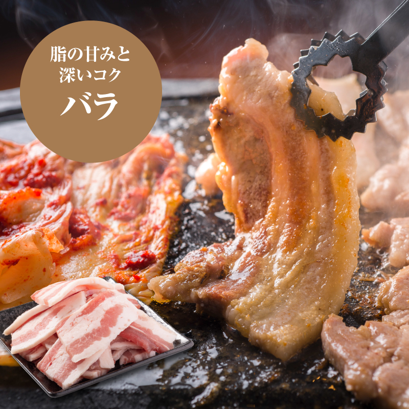 宮崎県産豚バラ焼肉 500g K16_0188