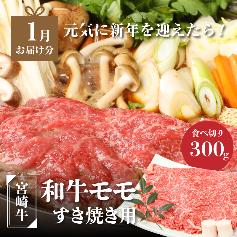 宮崎牛食べ比べセット４回定期便(4回コース・満足) K01_T02