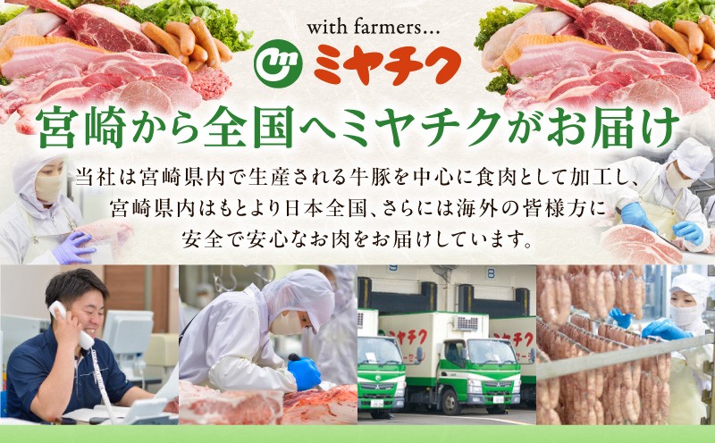 《訳あり》宮崎牛切り落とし(スライス)&粗挽きウインナー(合計680g) 肉 牛 牛肉 国産_T030-223