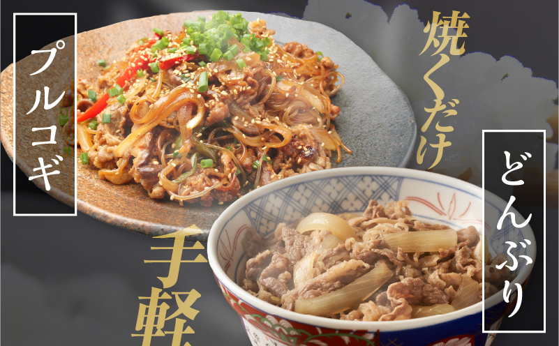宮崎牛切り落とし＆牛・豚味付けセット(合計2.7kg) 肉 牛 豚 牛肉 豚肉 おかず 国産_T030-1033