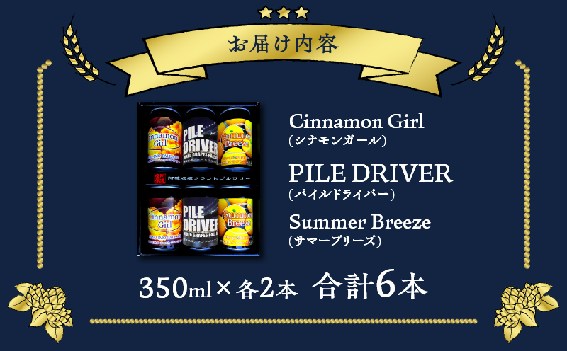 【2週間以内発送】都農クラフトビール詰め合わせ6本セット 酒 アルコール 飲料 国産_T016-0031