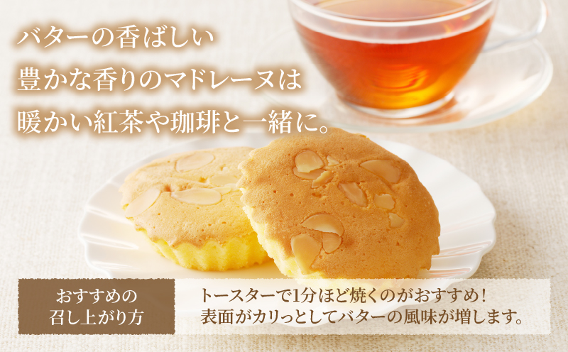 【2週間以内発送】老舗菓子舗のマドレーヌ 「計3個・個包装」 焼き菓子 スイーツ 詰め合わせ 洋菓子_T035-010