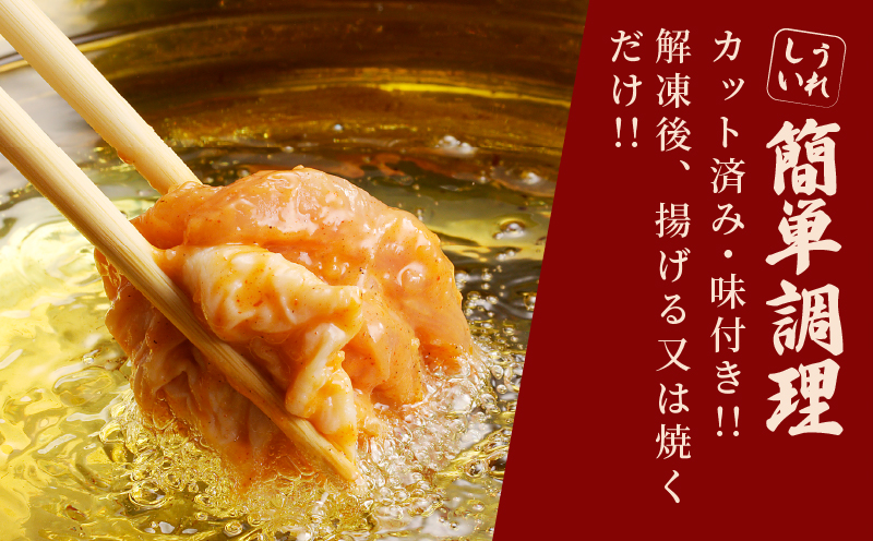 揚げるだけ!!味付き唐揚げ(計1kg) 鶏 鶏肉 チキン 国産_T006-0011