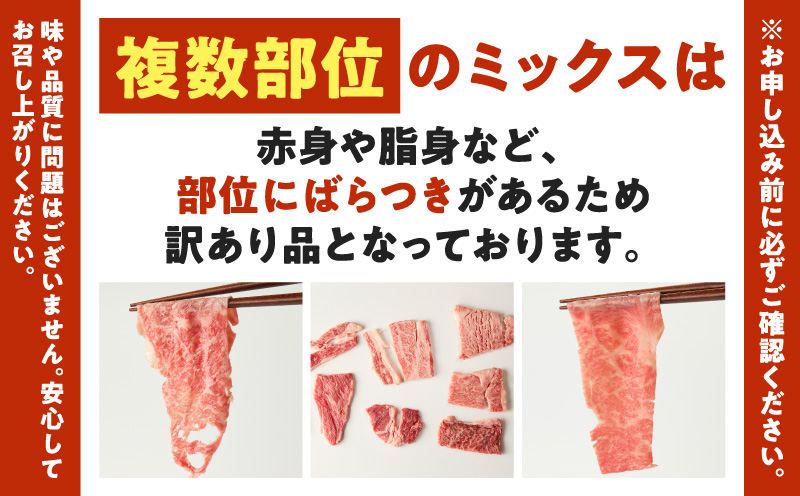 《訳あり》宮崎牛切り落とし(スライス)&粗挽きウインナー(合計680g) 肉 牛 牛肉 国産_T030-223