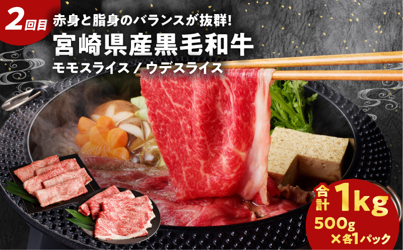 ≪3か月お楽しみ定期便≫宮崎県産牛＆豚の満腹セット(総重量3.5kg) 肉 牛 牛肉 豚肉 おかず 国産_T030-1853