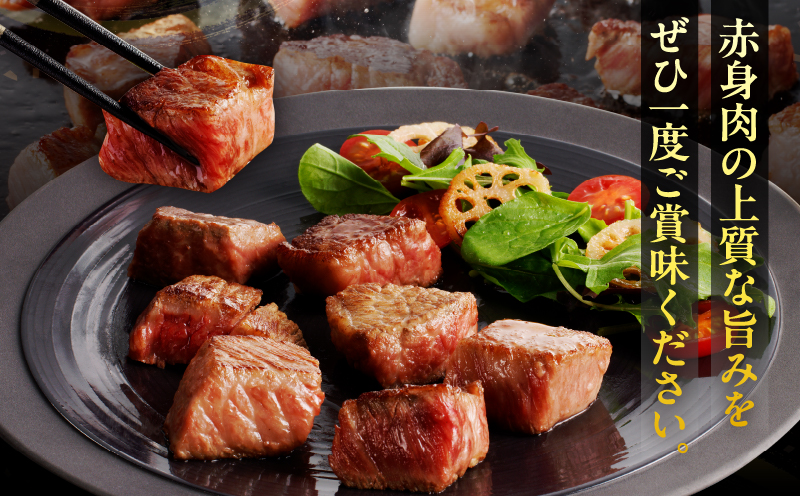 【2週間以内発送】宮崎牛赤身サイコロステーキ(計1kg) 肉 牛 牛肉 国産_T009-0272-2W