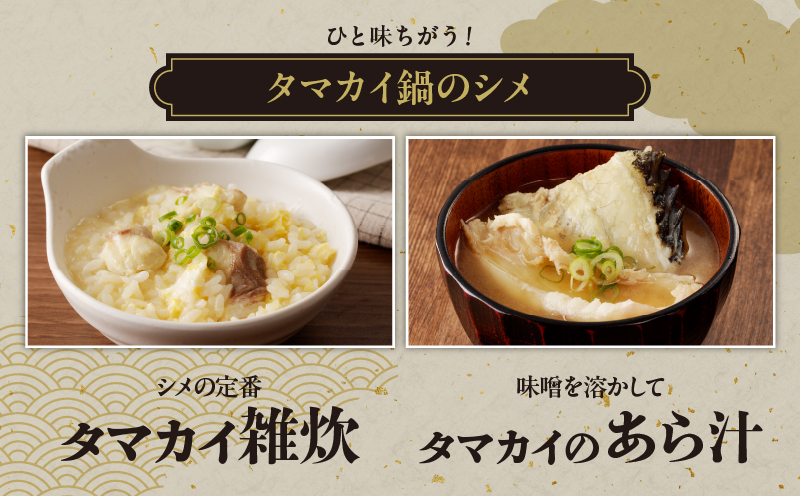 都農町産「つのタマカイ(鍋用・ぶつ切り)2〜3人前」計500g 魚 魚介 養殖 希少 国産_T012-001