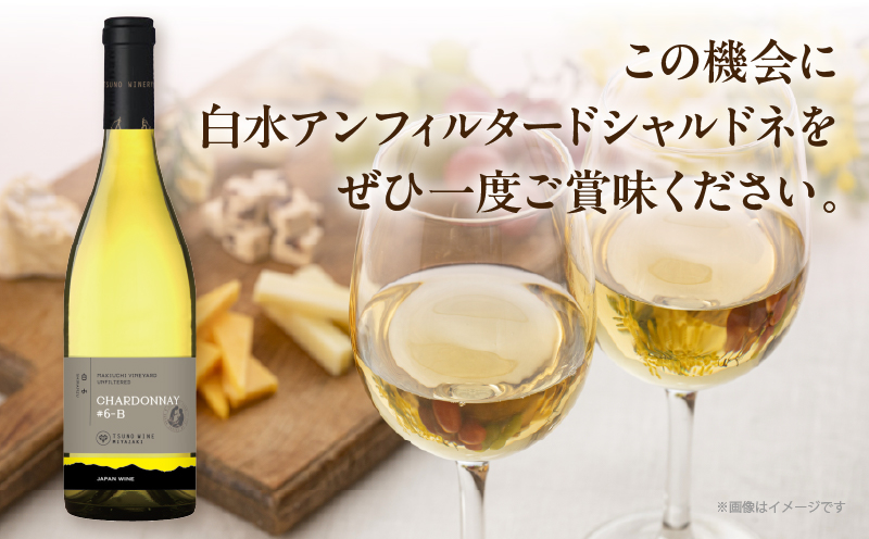 ＼年内発送!!／【数量限定】白水アンフィルタードシャルドネ(計1本) 酒 飲料 アルコール 国産_T014-028-N