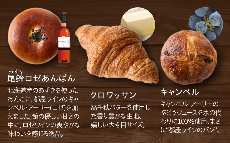 TSUNOWINE＆BAKERY パン9種セット（合計10個） パン 菓子パン トースト 国産_T053-001