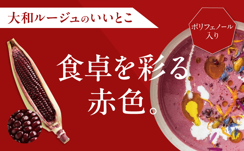 先行予約≪期間限定≫赤いスイートコーン大和ルージュ(約2kg) とうもろこし 野菜 国産_T003-0075