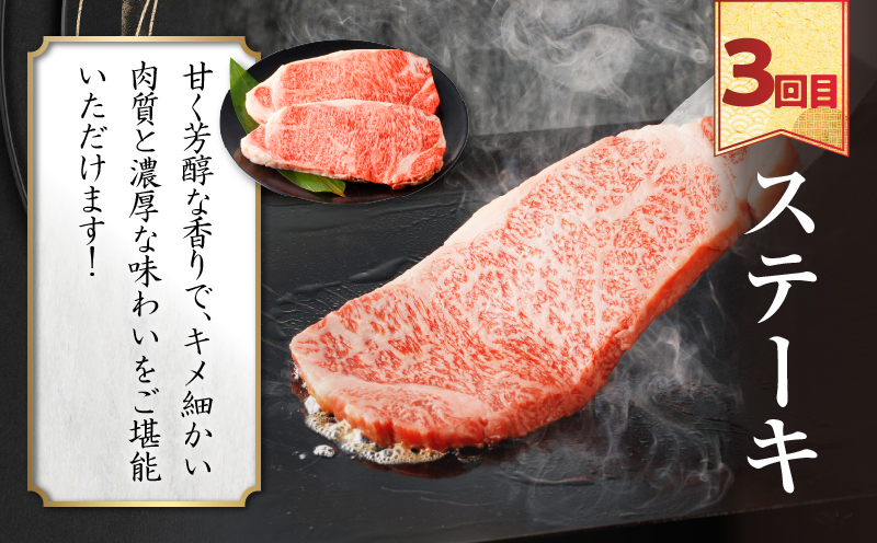 ≪3か月定期便≫夢の宮崎牛食べつくしセット(総重量3kg) 肉 牛 牛肉 おかず 国産_T030-1423