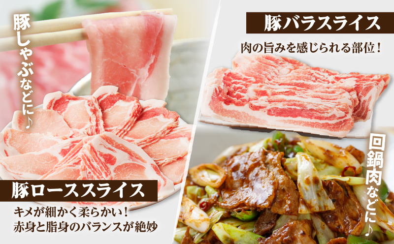 ≪宮崎県産≫豚肉6種＼てげスゲーセット／合計3kg 肉 豚 豚肉 おかず 国産_T009-031