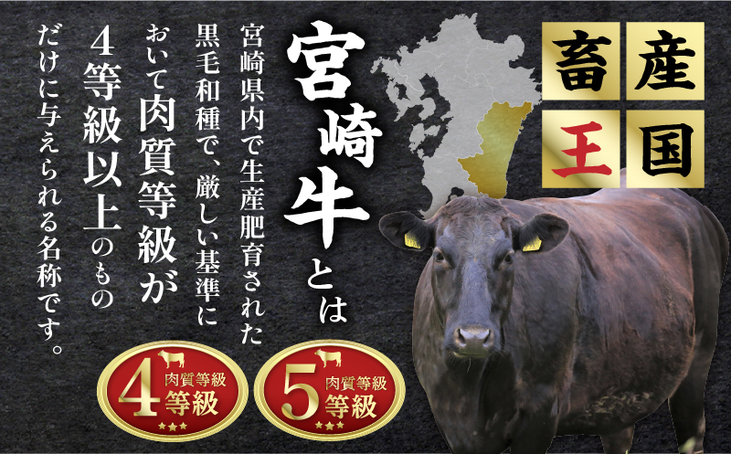 3か月お楽しみ定期便『宮崎牛肩ロース味わい3種セット』総重量2kg 肉 牛 牛肉 焼肉 国産_T009-0012