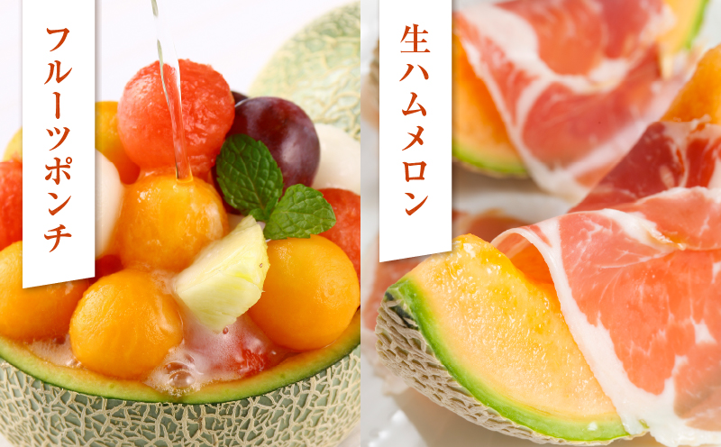 夏用 先行予約≪期間限定≫都農町産「赤肉メロン」計2玉 フルーツ 果物 デザート 国産_T015-0065-N