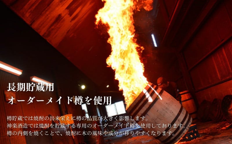 【トンネル長期貯蔵】麦焼酎・そば焼酎　900ml／2本セット ふるさと納税 お酒 酒 焼酎 そば焼酎 貯蔵酒 お湯割り 水割り ロック ストレート ギフト 飲み比べセット 焼酎セット セット 詰め合わせ ふるさと 贈答 贈り物 プレゼント おすすめ 人気 宮崎県 高千穂町 _Tk007-029