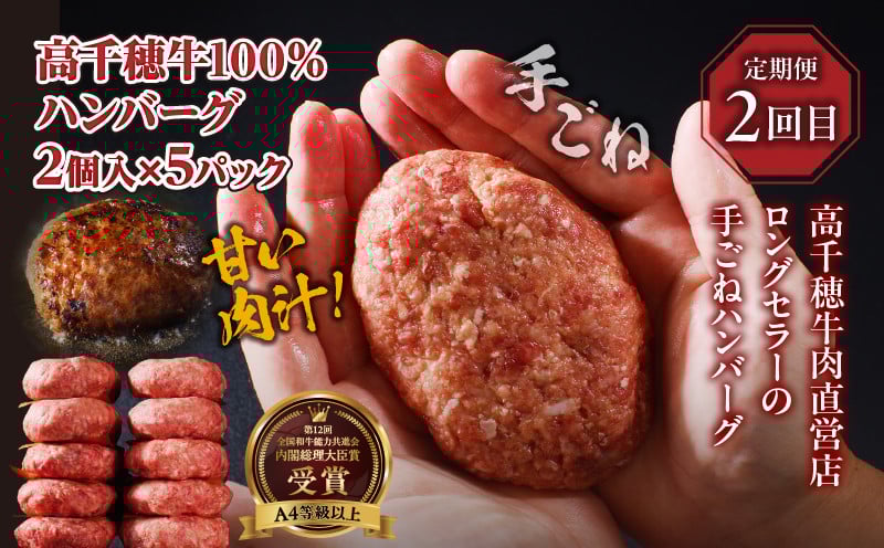 【3か月定期便】 高千穂牛ステーキ定期便 ふるさと納税 牛肉 肉 お肉 サーロイン ステーキ 赤身 定期便 定期 国産牛 ブランド牛 和牛 ハンバーグ 国産 贈答 贈り物 簡単調理 おかず 普段使い 宮崎県 高千穂 _Tk002-t083