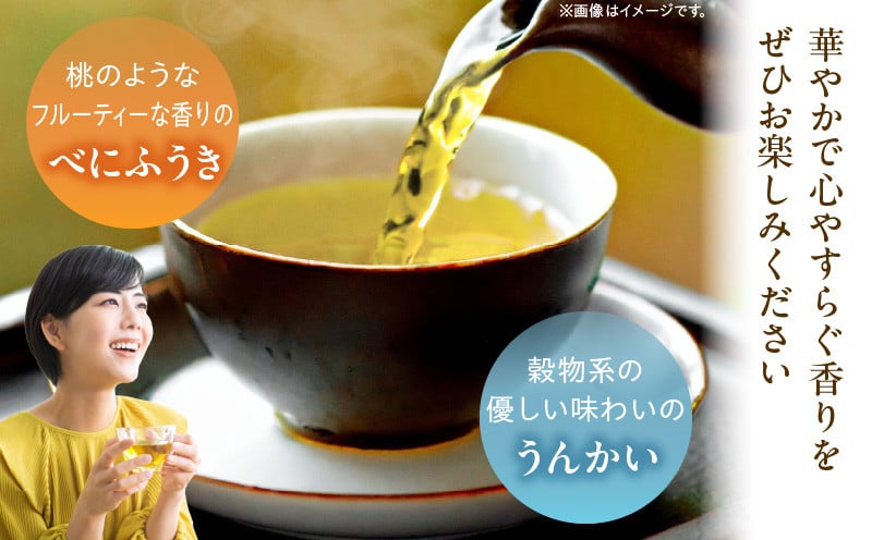 【国産烏龍茶】高千穂烏龍（リーフ）2種4袋セット べにふうき30g×2袋＆うんかい30g×2袋 国産 烏龍茶_Tk025-006