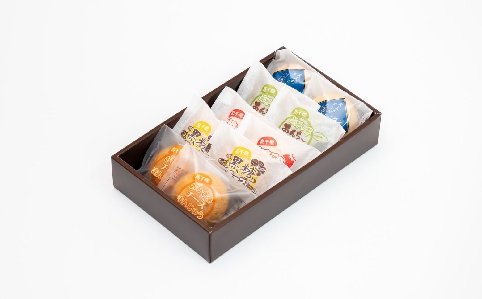 そらいろチーズまんじゅう5種10個入_Tk022-013