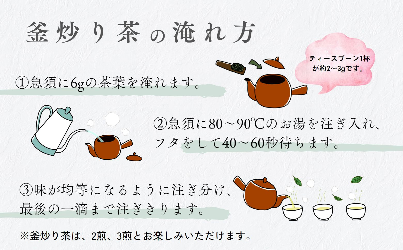 高千穂釜炒り茶（全国茶品評会入賞茶）2本詰 宮崎県 高千穂町 厳選 緑茶 Tea 釜炒り茶 2本詰 高千穂 厳選 香ばしい_Tk004-034