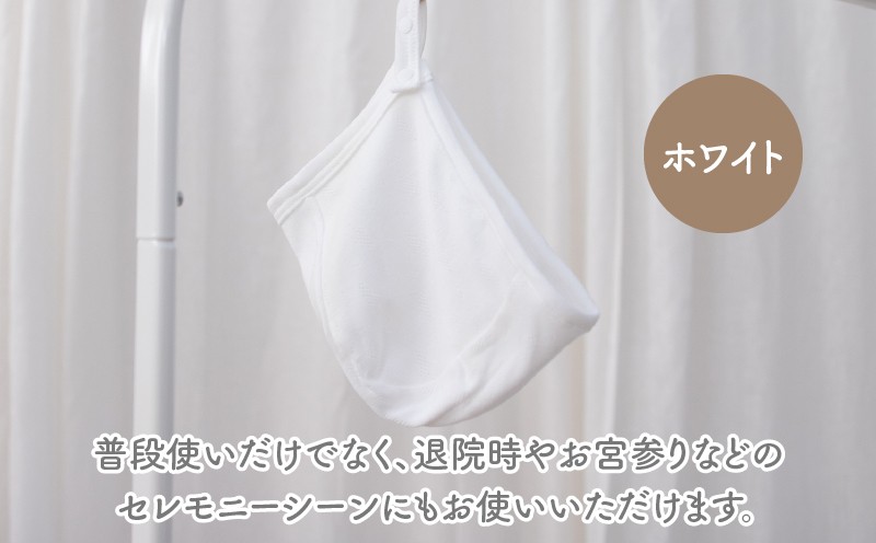 綿100％のボンネット 透かしツリー柄 綿100%(ホワイト)_Tk032-043-w