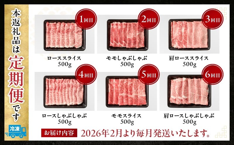 【6か月定期便】宮崎牛バラエティ定期便_Tk031-t023