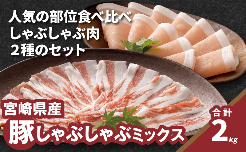 しゃぶしゃぶミックス(ロース500g×2・バラ500g×2)計2?セット_K16_0117_1
