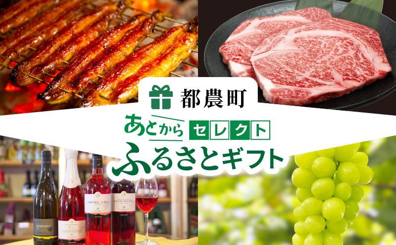 ≪期限1年間≫あとからセレクト 40万円コース【ふるさとギフト】 あとから選べる カタログ ギフト 鰻 肉 ワイン 都農町_T998-022