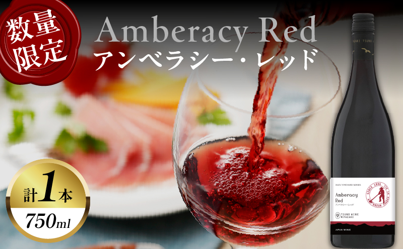 【数量限定】アンベラシー レッド(計1本) ワイン 酒 アルコール 国産_T014-046