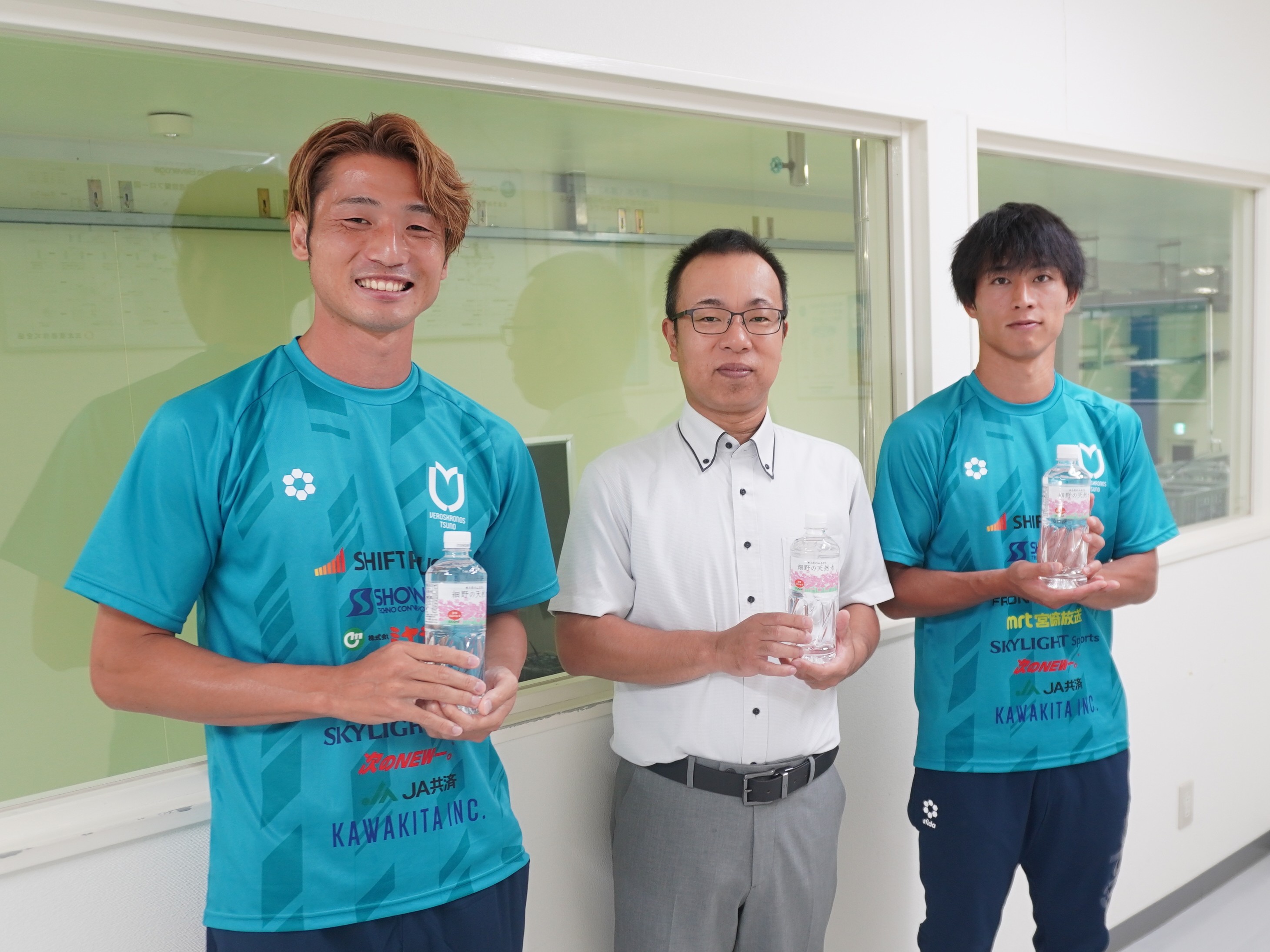 株式会社クリーン・アクア・ビバレッジ製造部　部長　西鶴園裕太さん　インタビュー（山田雄太 選手）　質の良い豊富な湧水生かす/安心・安全の追及に熱意
