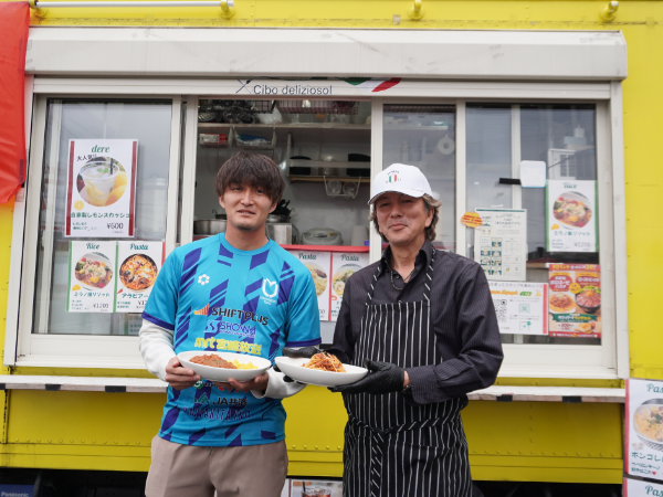 「キジョリーナ（Kijollina）」のオーナー岡田　英樹さんインタビュー　（藤田大道選手）キッチンカーでイタリアン/地産地消に強いこだわり